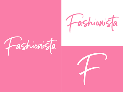 Fashionista | Day 28 branding challenge clothing design fashionista graphic identity logo logo design thirty logos