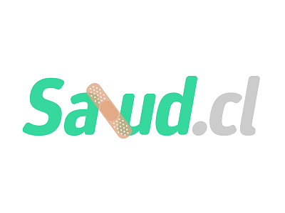 Salud brand branding chile green health plain salud web well wellness