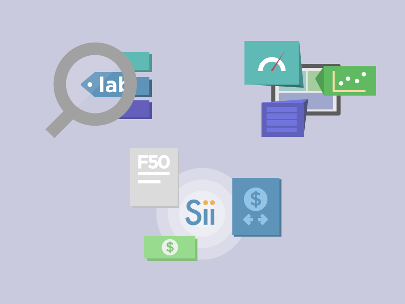 Flat icon – Business