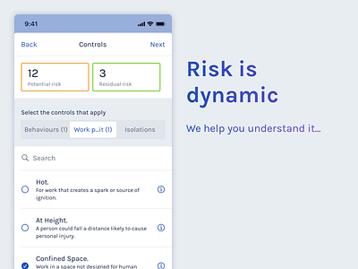 Risk is dynamic