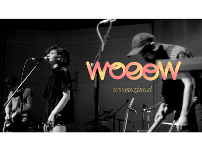 Wooowzine logo branding logo music warm