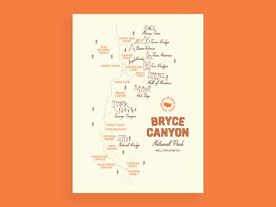 Bryce Canyon National Park Map