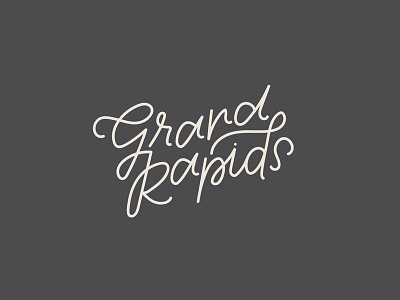 Grand Rapids Lettering