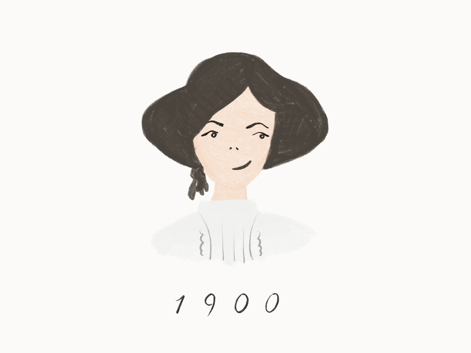 Decades of Styles illustration people procreate