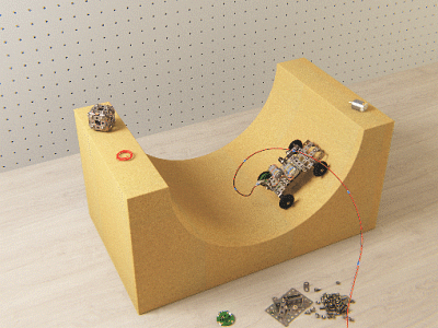 Metal Construction Set Animations | Ep#2 animation c4d construction meccano motion design ramp redshift