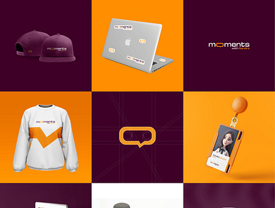 Moments with Sandra Brand Identity branding graphic design logo motion graphics ui