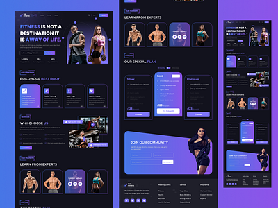 Gym Landing Page