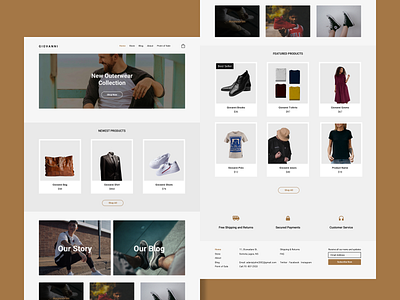 Ecommerce Website bag branding clothes design desktop ecommerce fashion graphic design illustration shoes shop ui ux web webdesign website