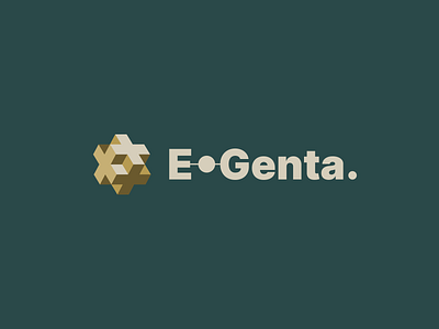 E-genta branding design desktop logo ui ux web