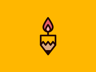 ignite school candle education ignite logo pencil school smarty yellow