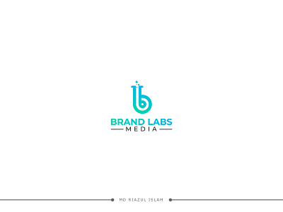 Brand Labs Media I Letter B Logo Design