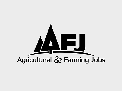 Agricultural & Farming Jobs Logo Concept concept farming jobs logo