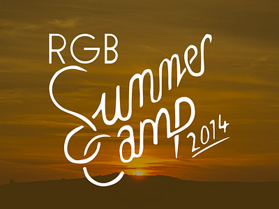 RGB Summer Camp 2014 Logo 2014 brand logo parkour rgb summer summer camp