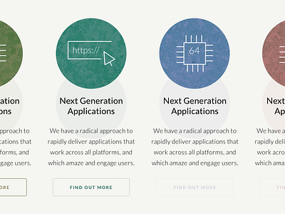 Codified Services Preview circles design sketch