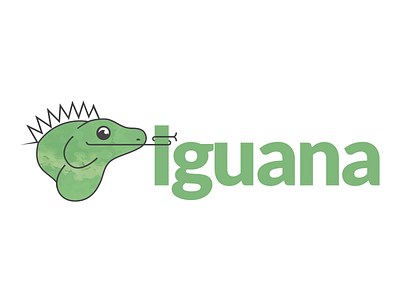 Iguana brand copy writing editorial iguana logo