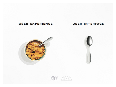 UX vs. UI ace design experience interface poster promo ui ux vectors