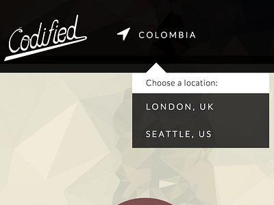 Codified Location/Language switcher design frontend language ux