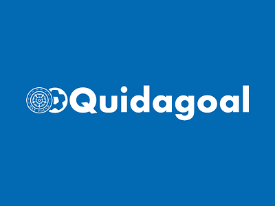 Quidagoal brand Design brand charity football logo soccer
