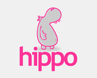Hippo Branding branding fireworks logo