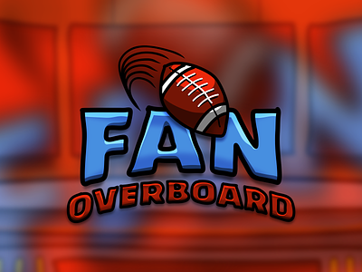 Fan Overboard brand hand drawn illustration logo show twitch vector vectors