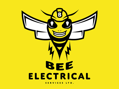 Bee Electrical bee brand branding bug concept design electrical electricity illustration insect logo sketch vector wasp