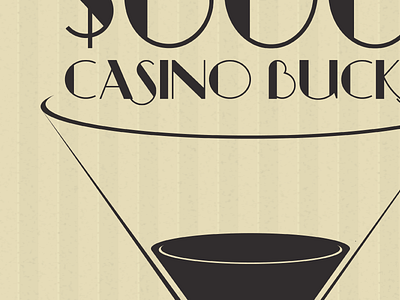Mercedes Benz of Buckhead fundraiser poster detail 1920s art deco casino fundraiser gambling mercedes poster print vector