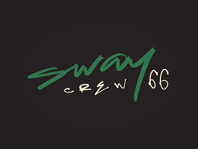 Sway Crew 66 - Logo Design calligraffiti design graphic design lettering logo tomastorbin