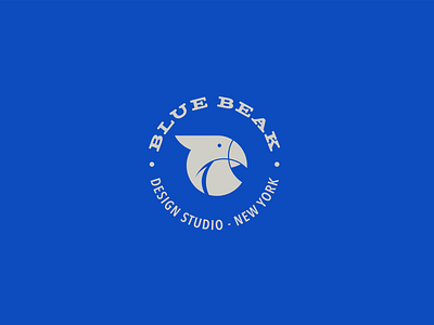 Blue Beak - Logo Design badge brand design emblem graphic design label logo logo design logodesigner logotype style vintage