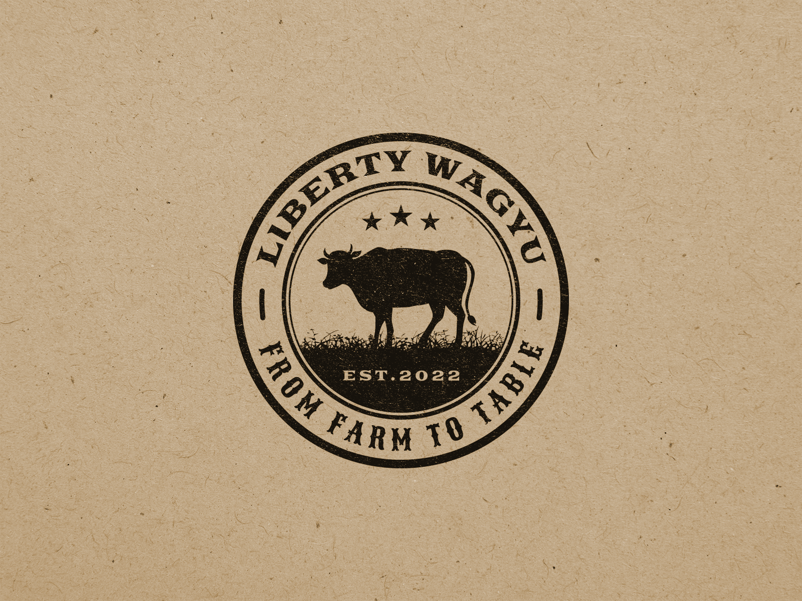 Liberty Wagyu Top Shelf Meat Logo Design by Tomas Torbin on Dribbble