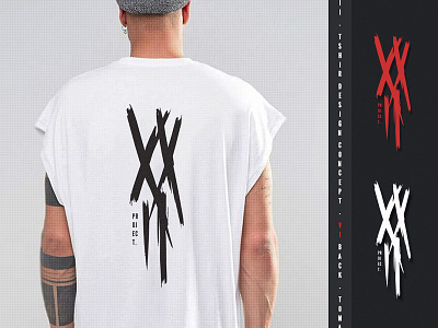 PROJECT XXII - T-Shirt Back design artwork calligraffiti design fashion garment streetwear t shirt tomastorbin