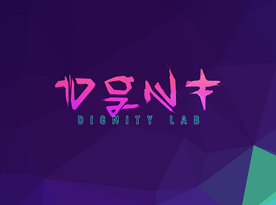 D G N T - Dignity Lab Logo calligraffiti calligraphy design dhezn identity lettering logo tomastorbin
