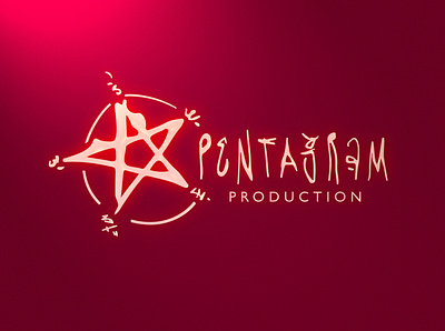 Pentagram Production design dhezn lettering logo tomastorbin
