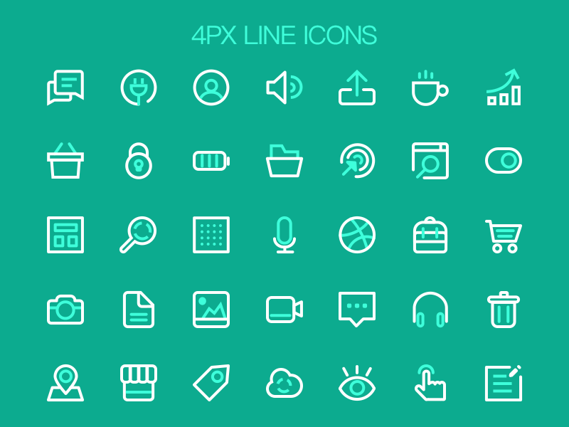 Line Icon by Jolindo on Dribbble