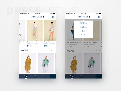 Dress Collocation App Design