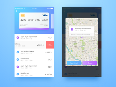 Practice ：Bank App UI