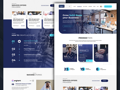 Khalifa Fund Program_1 design ui ux web