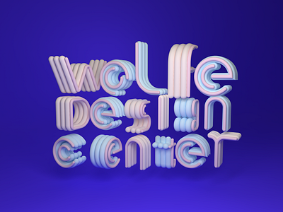 C4D Font！hope you like！