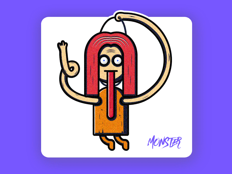 Monster illustrator monster