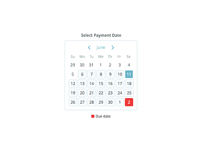 Select Payment Date