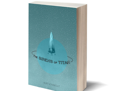 Sirens of Titan book cover book cover design books