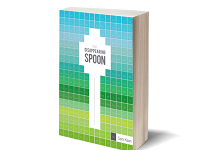 The Disappearing Spoon book cover book cover design books