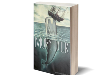 Moby Dick book cover book cover design books