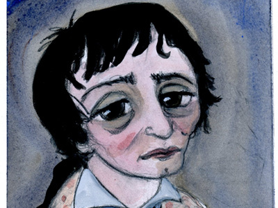 French Revolution Portraits: Jean Paul Marat frenchrevolution illustration painting portraitpainting watercolor