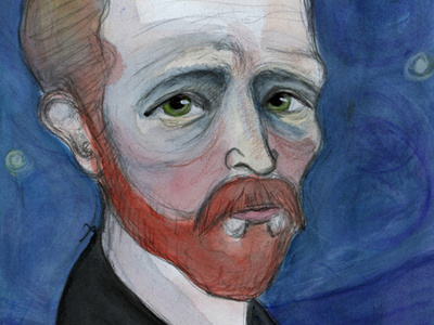 Vincent van Gogh Portrait artist portrait portrait painting vincent van gogh