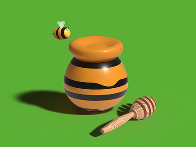 bumblebee 3d animation app bee branding bumblebee design graphic design illustration insects logo nature ui ux vector