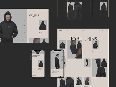 Stamp - case on Behance clean ecommerce fullscreen interface minimal site store ui ux web