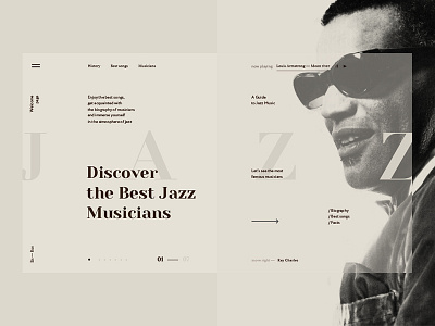 Jazz—website concept