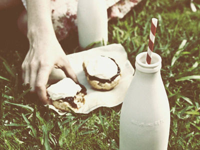 Milk bottles photography product