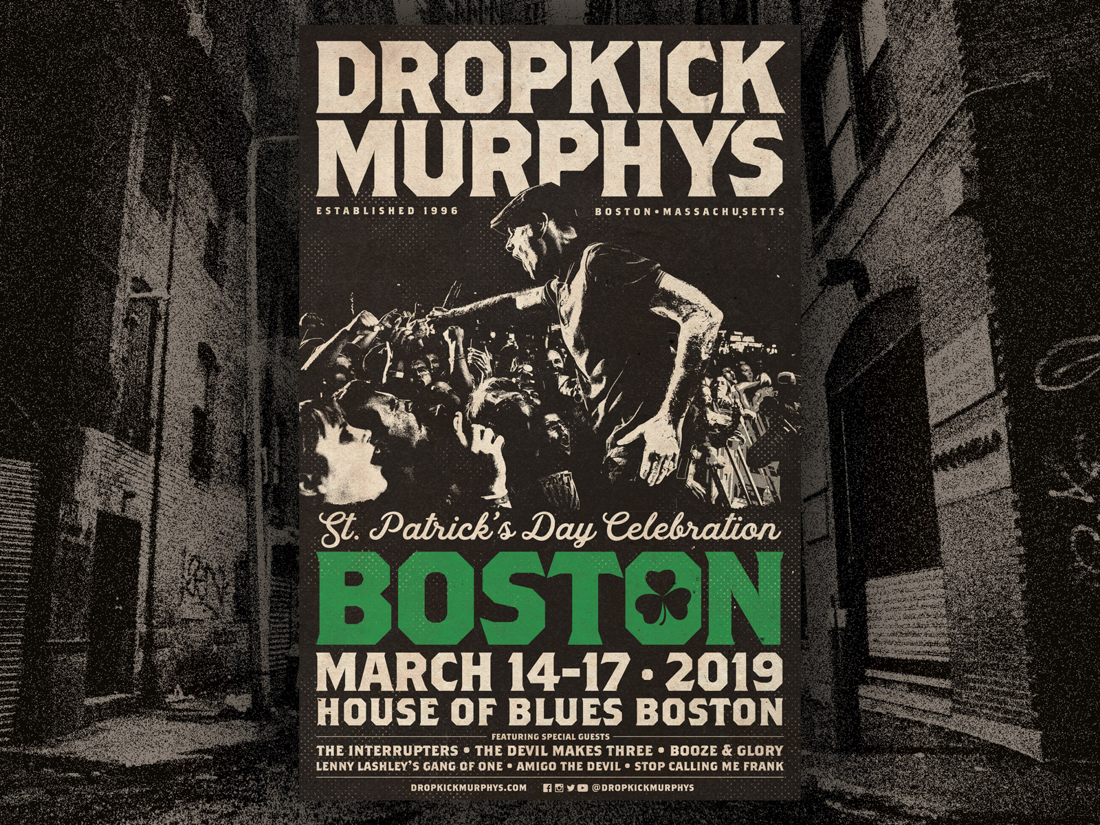 Dropkick Murphys - St Patrick's Day Celebration by Jason Lowery on