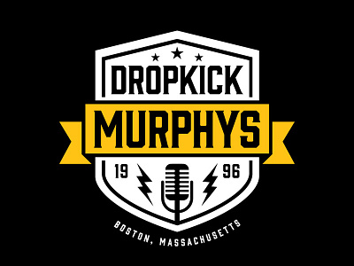 Dropkick Murphys - 2016 Stage Backdrop boston celtic dkm dkm20 dropkick murphys music punk rock stage backdrop typography